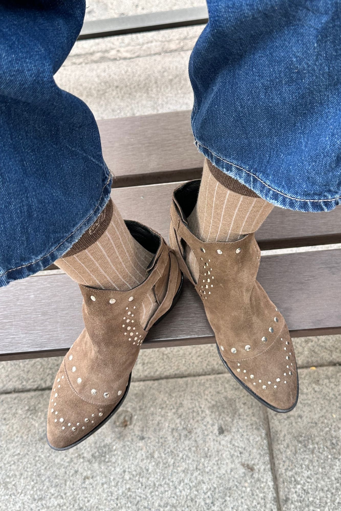 CALCETINES CANALE BEIGE