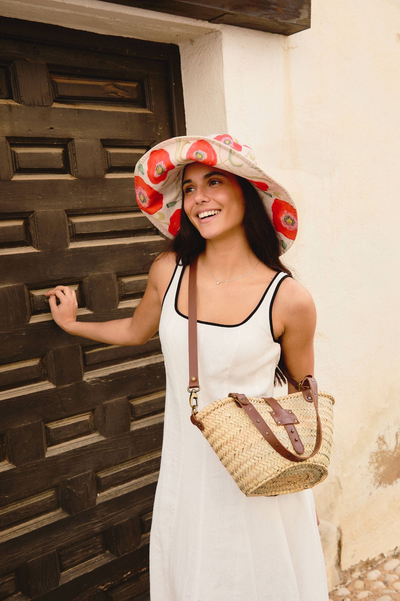 CAPAZO PALMA MINI CUERO