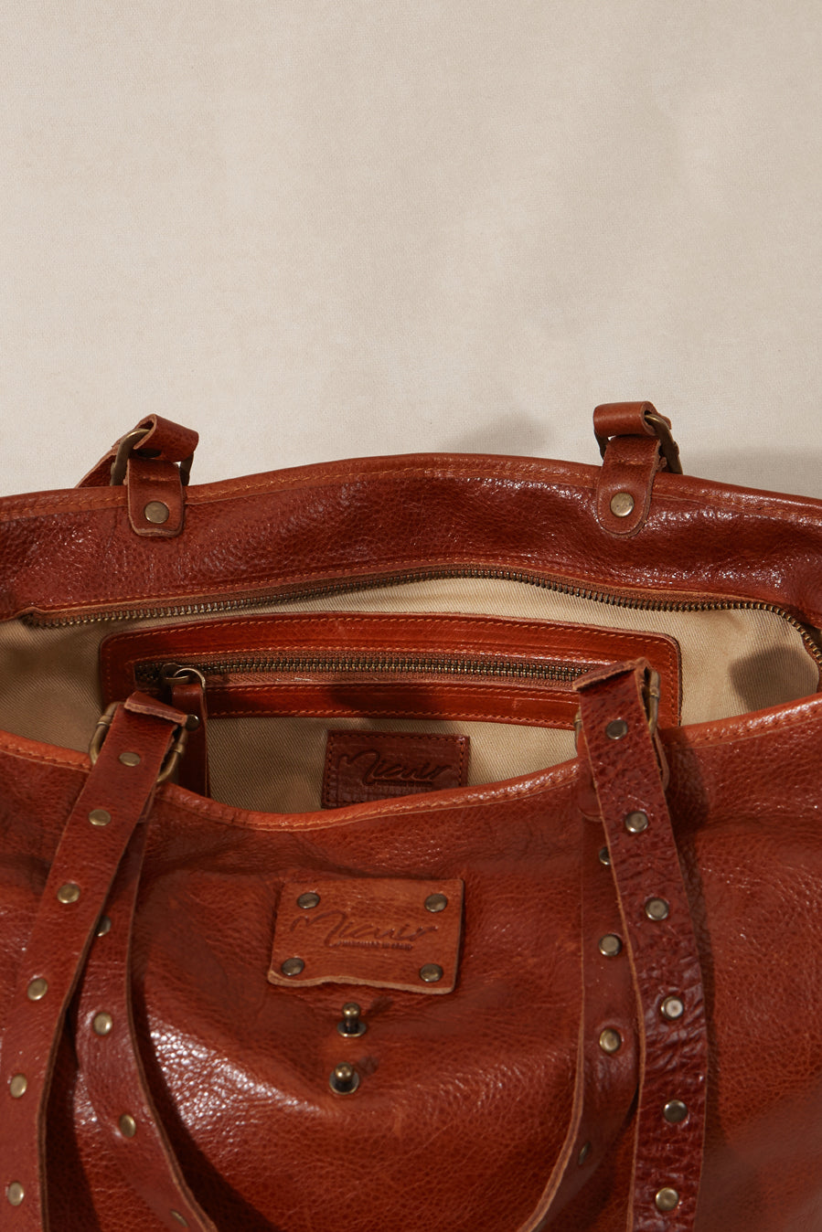 LEATHER TOTE BAG