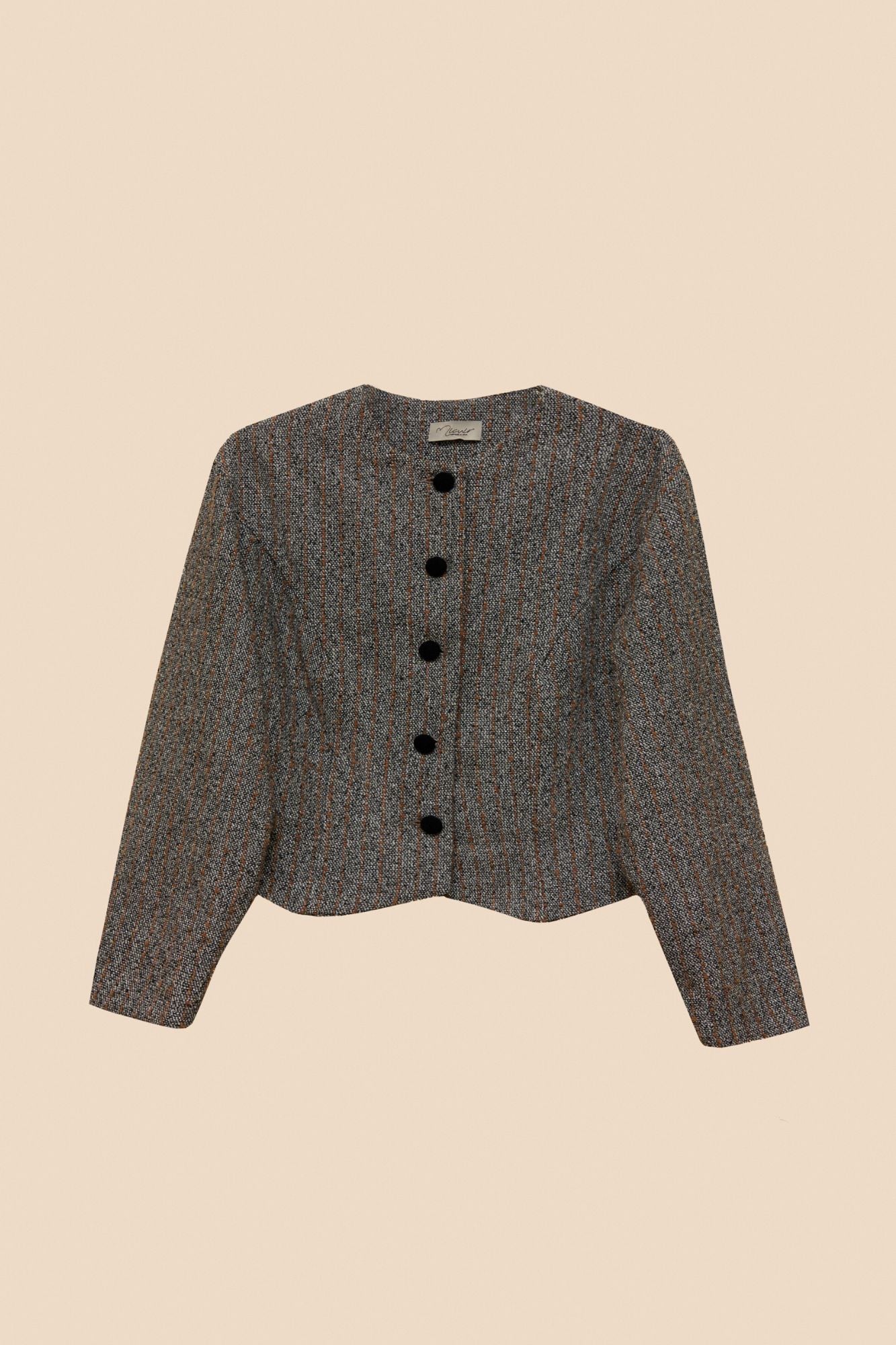 Veste à rayures en lurex autrichienne