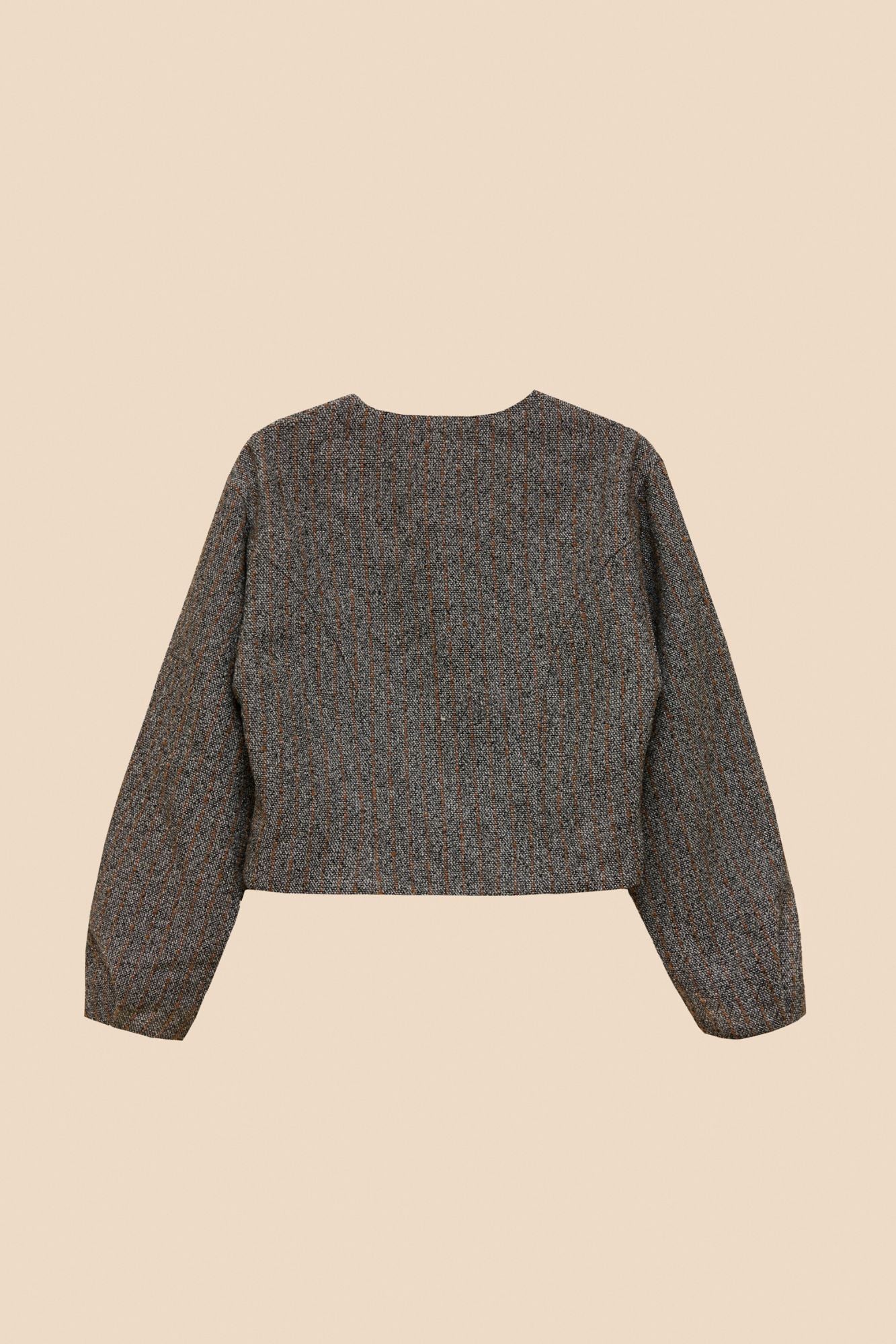 Veste à rayures en lurex autrichienne