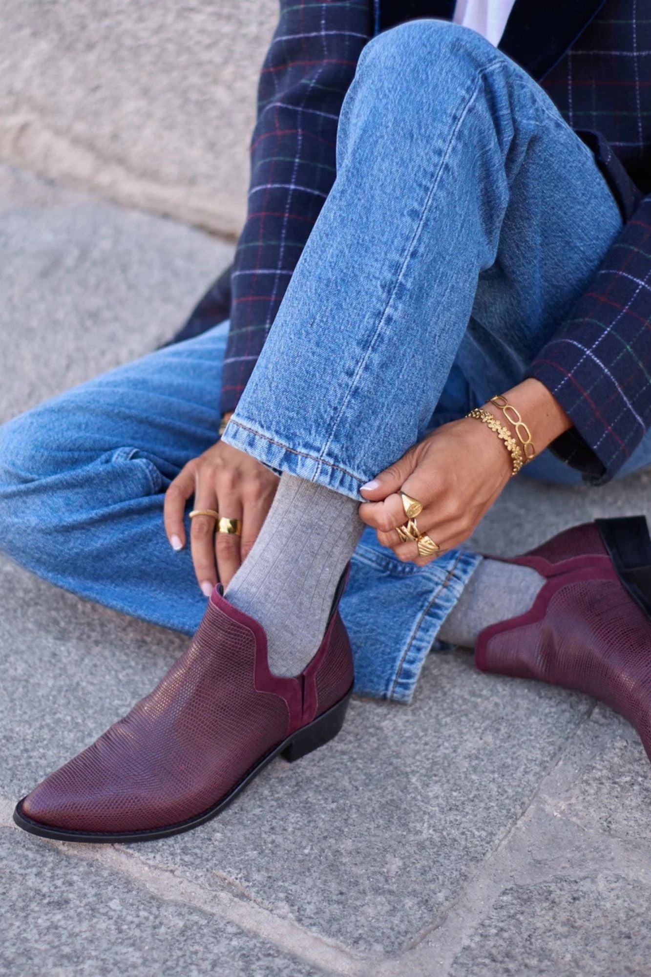 FRIDA TEJUS BURDEOS 4CM