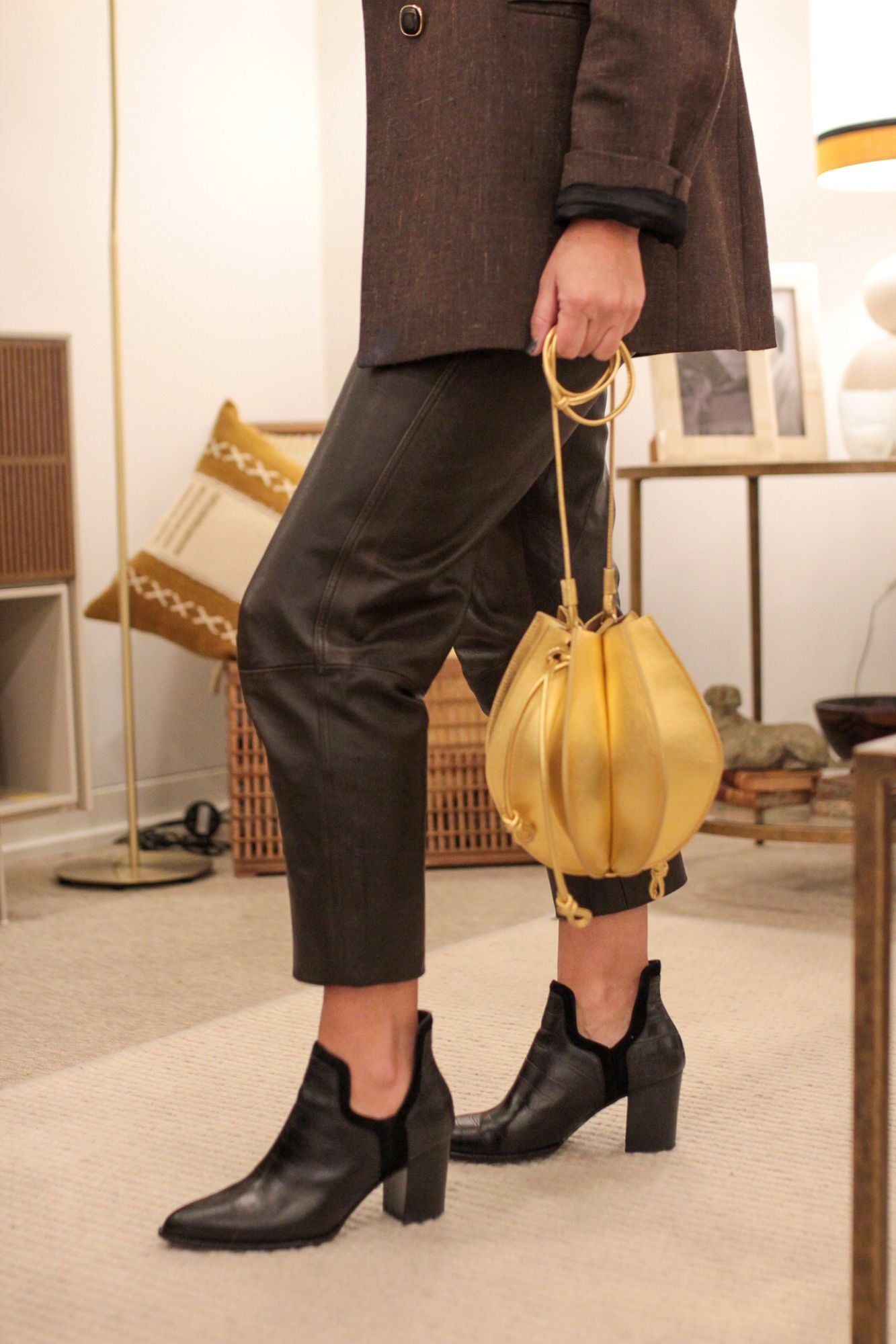 FRIDA BOOTS COCO NEGRO TACON 7CM