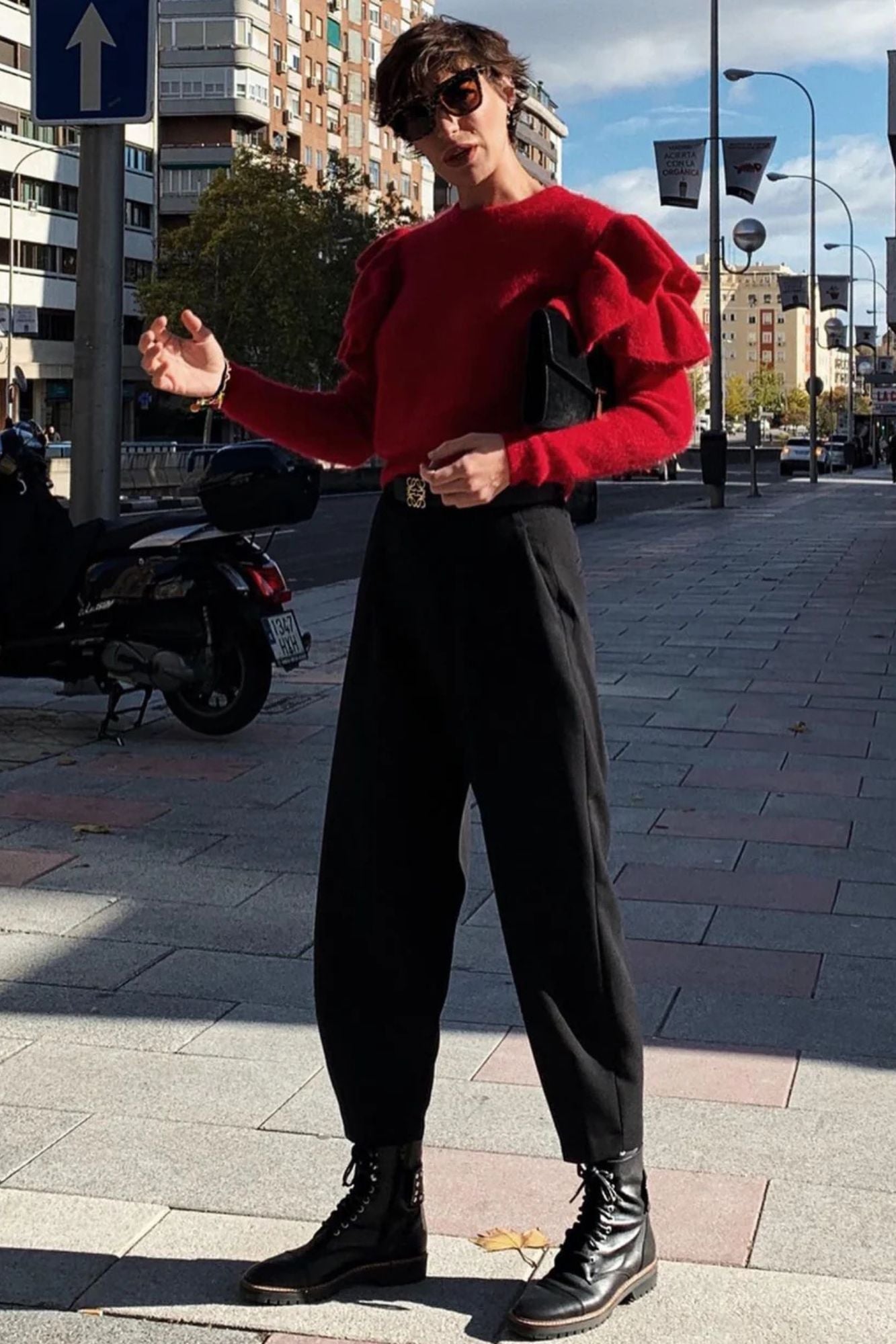 MILITY BOOTS NEGRAS 3.5CM