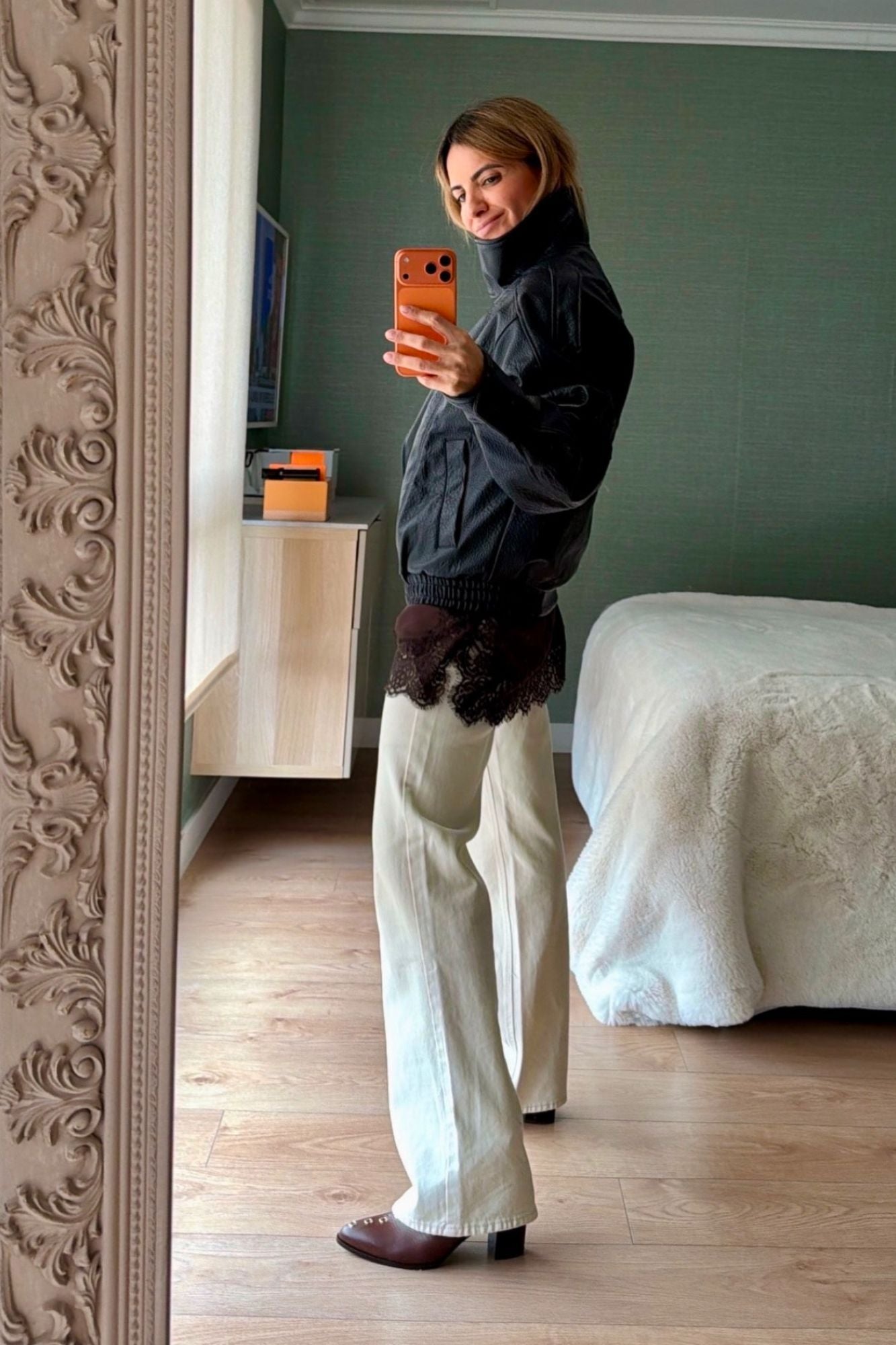 PUNKY BOOTS AVELLANA TACHAS ORO TACON 7CM