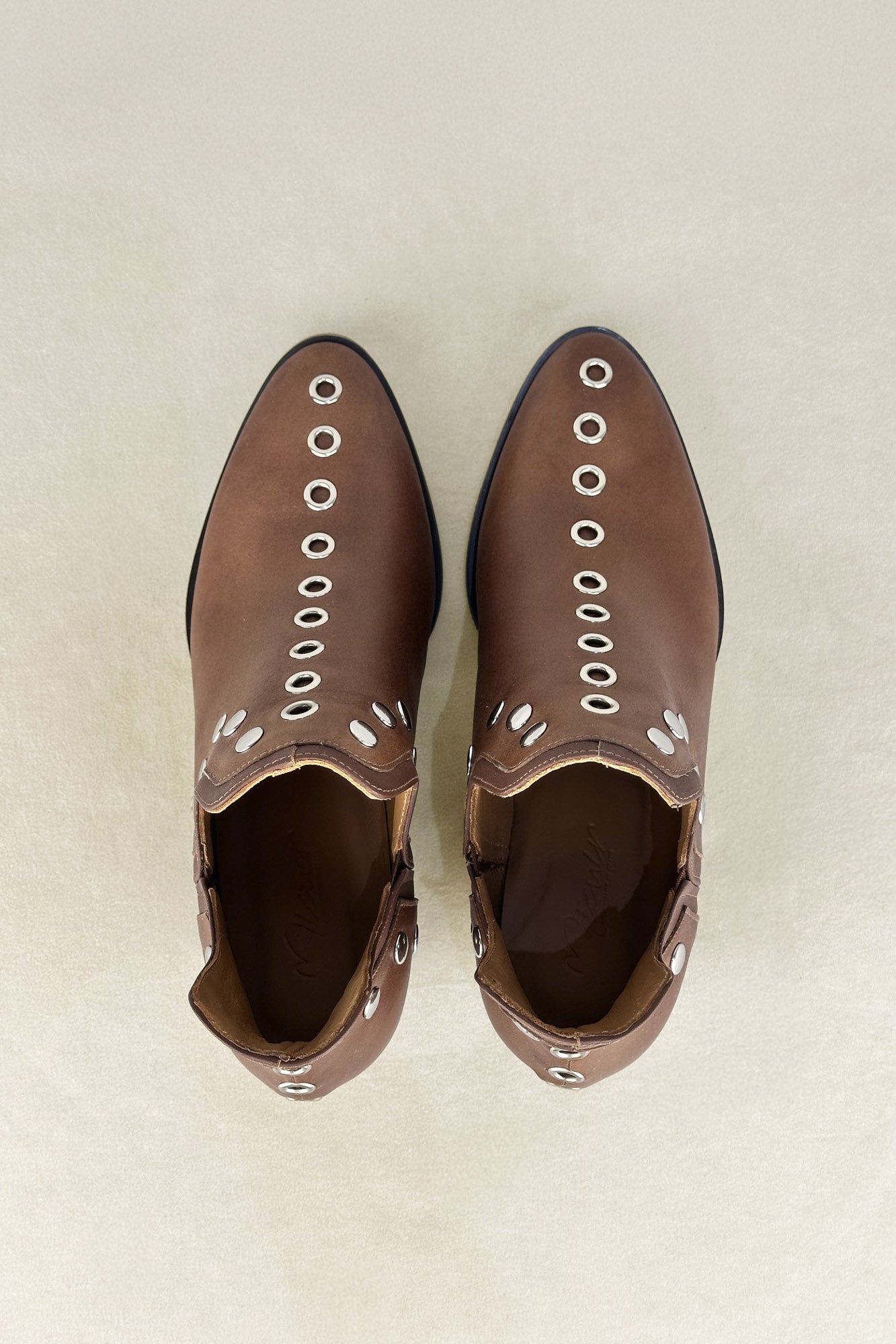 PUNKY BOOTS SPECIAL EDITION BROWN 6CM