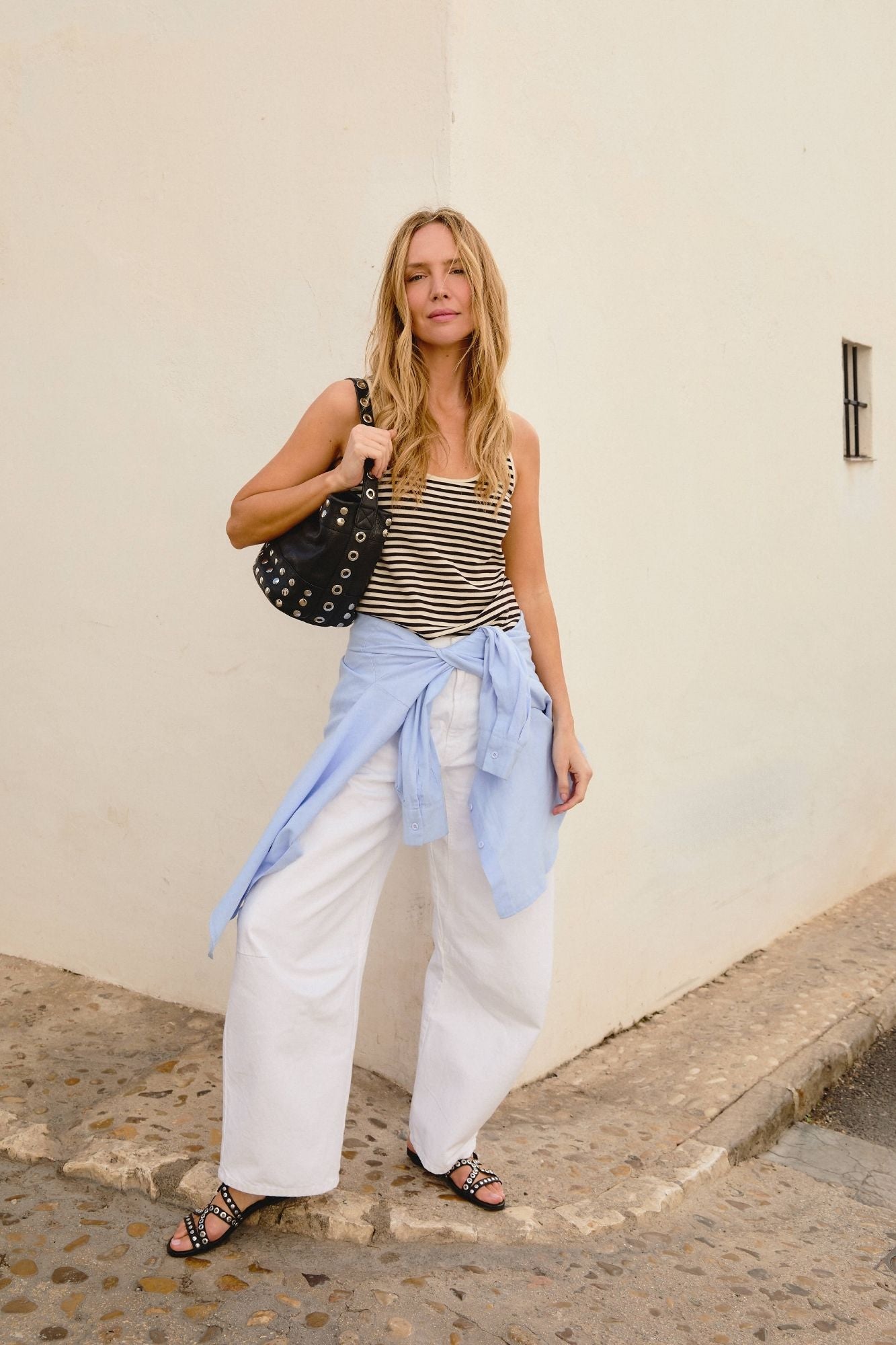 SANDALES PUNK NOIRES