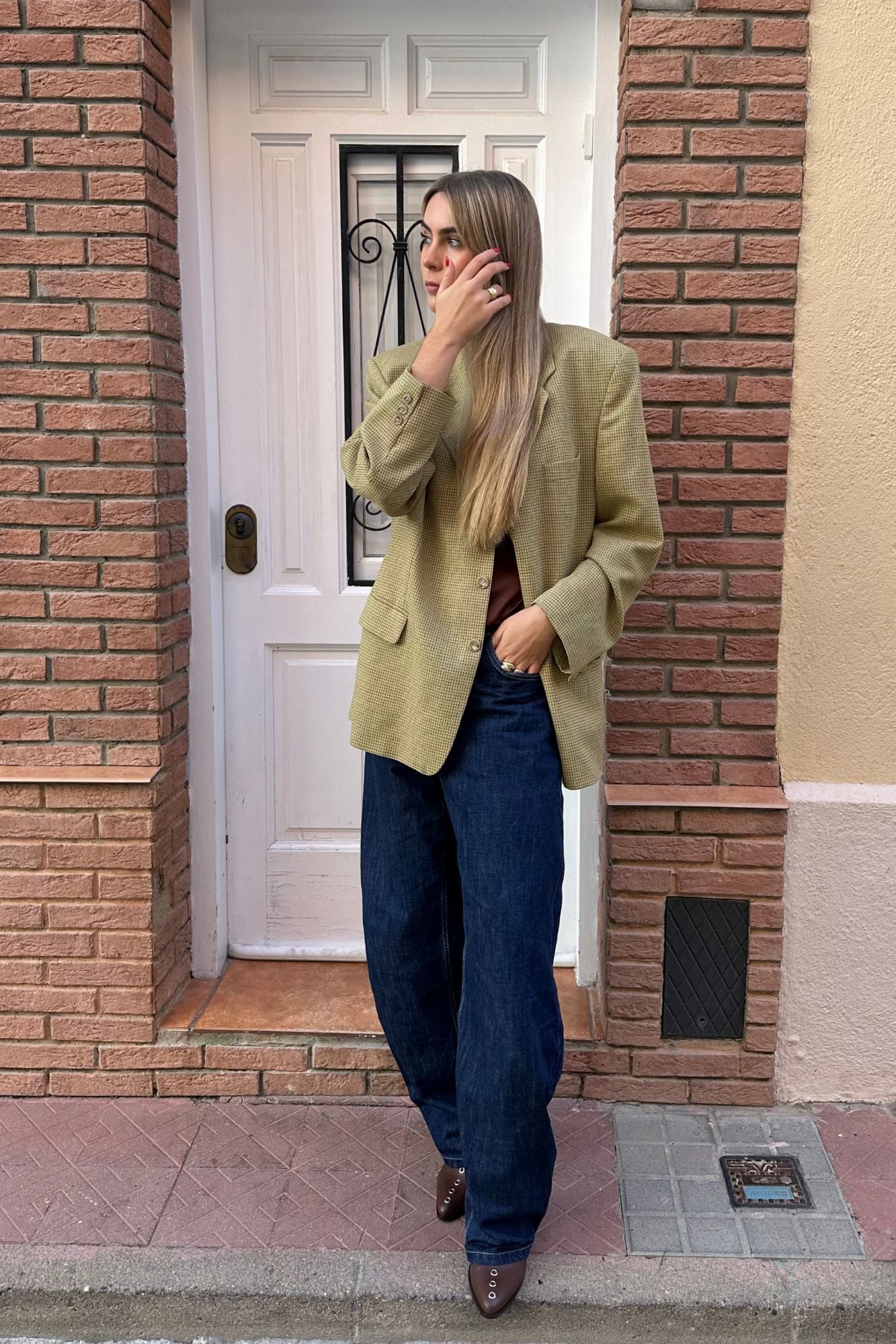 PUNKY BOOTS AVELLANA TACHAS ORO TACON 7CM