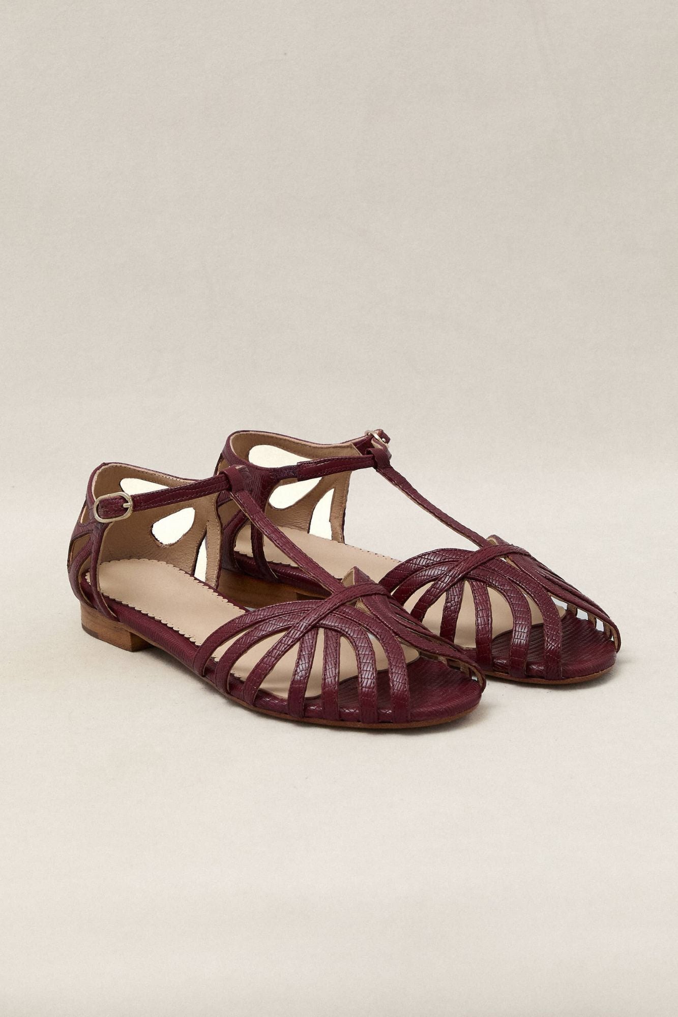 SANDALIA CANGREJERA REBECCA CHERRY