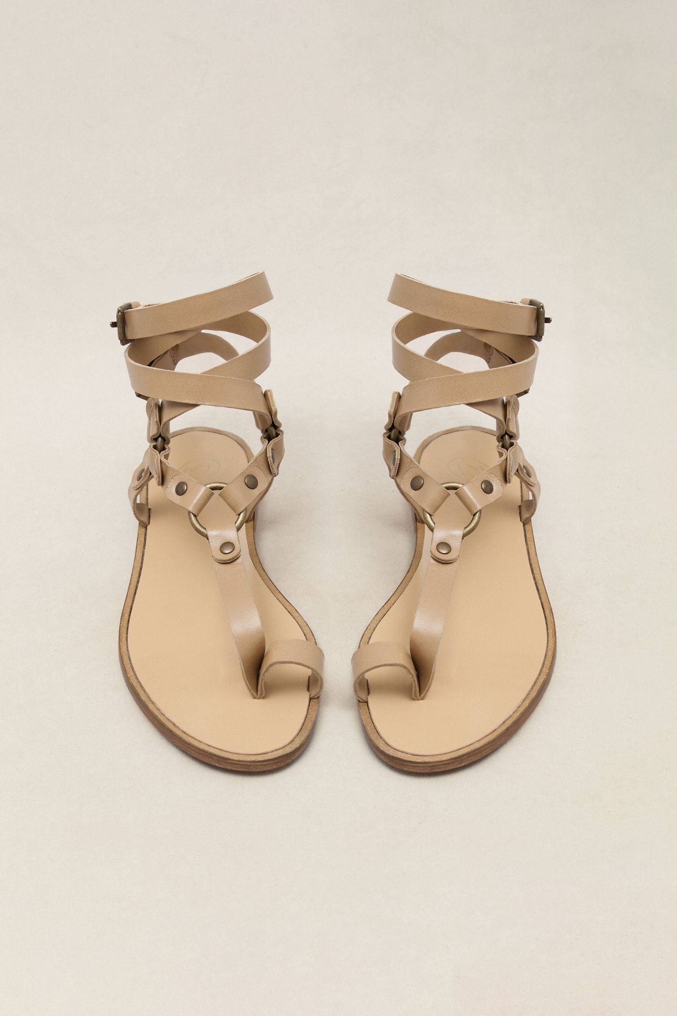NUDE SLAVE SANDAL