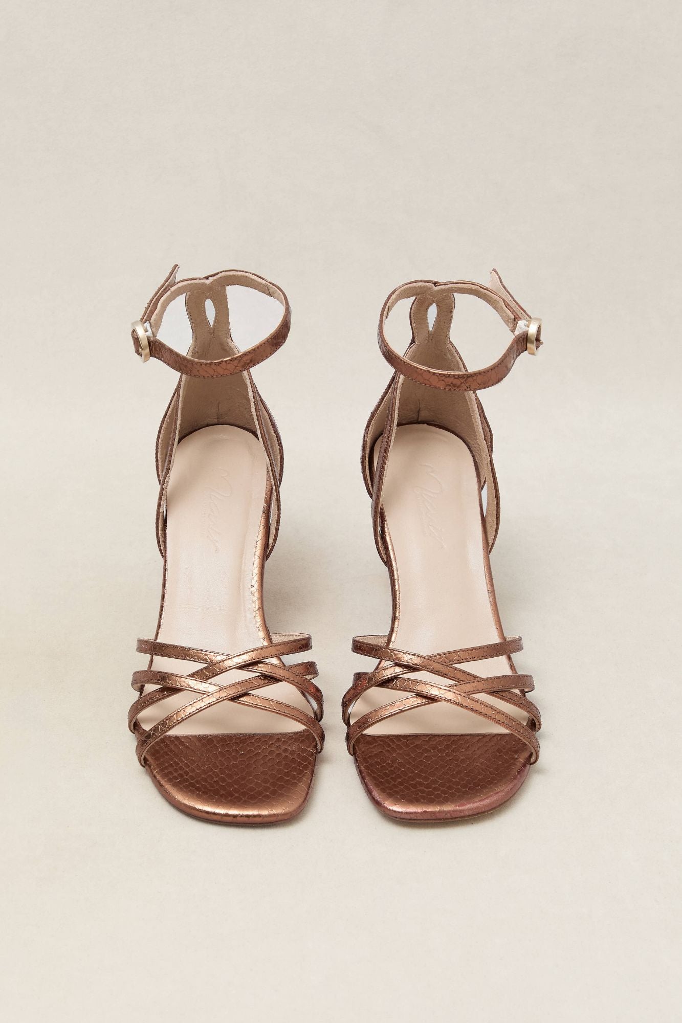 ANNE COBALT GUEST SANDAL 7.5CM