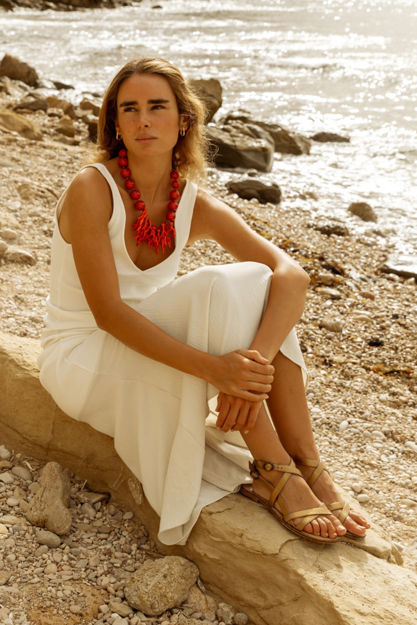 SANDALIA ROMANA DORADO