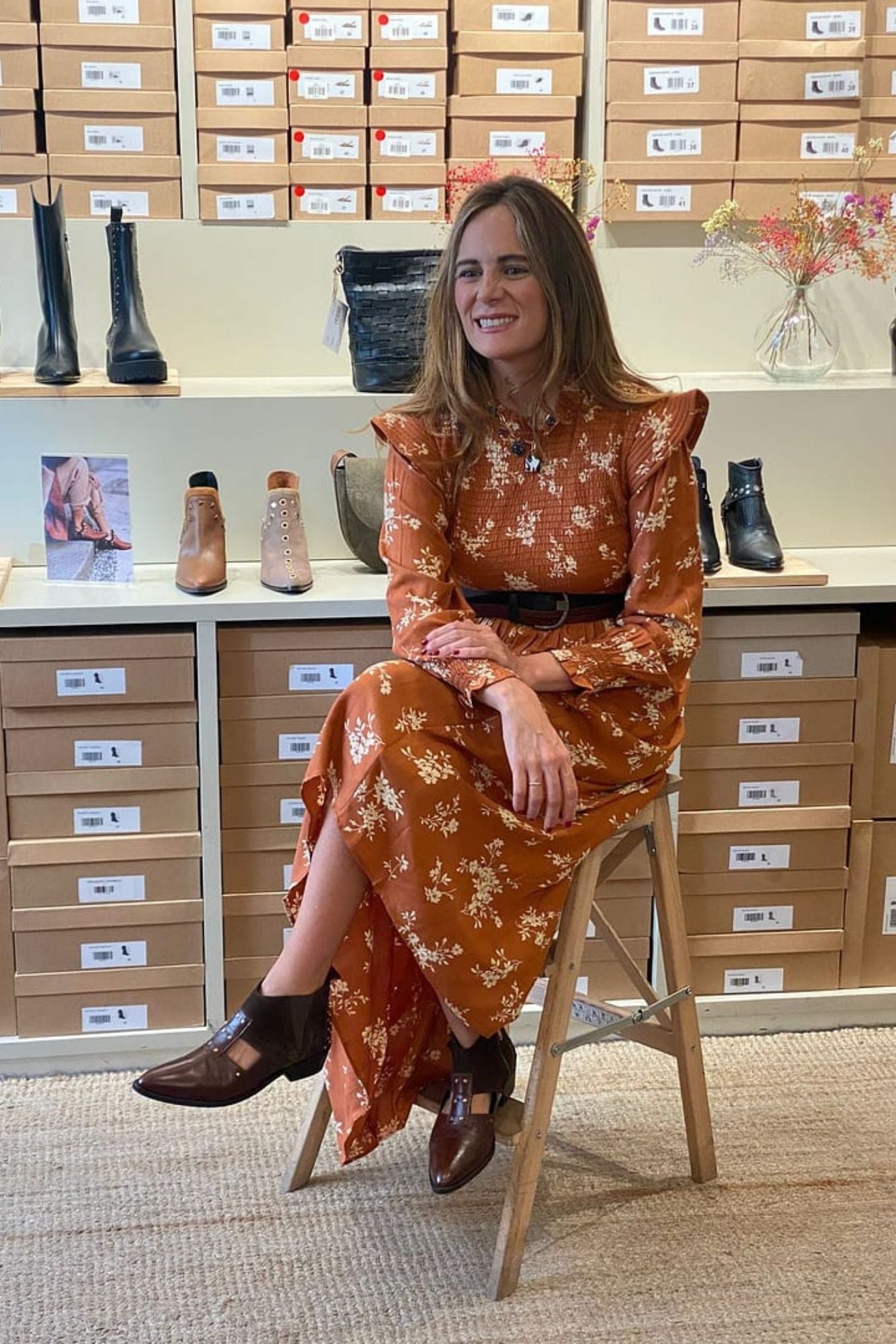 VICTORIA BOOTS CUERO 4CM