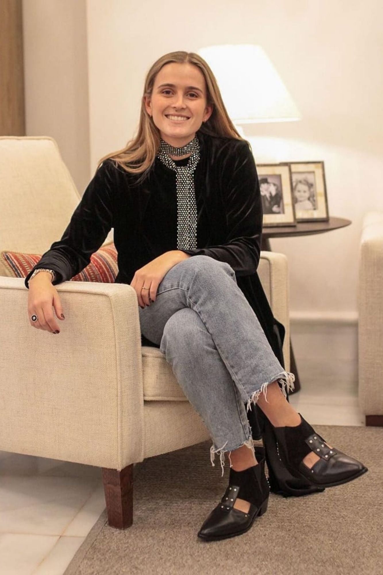 VICTORIA BOOTS NEGRO 4CM