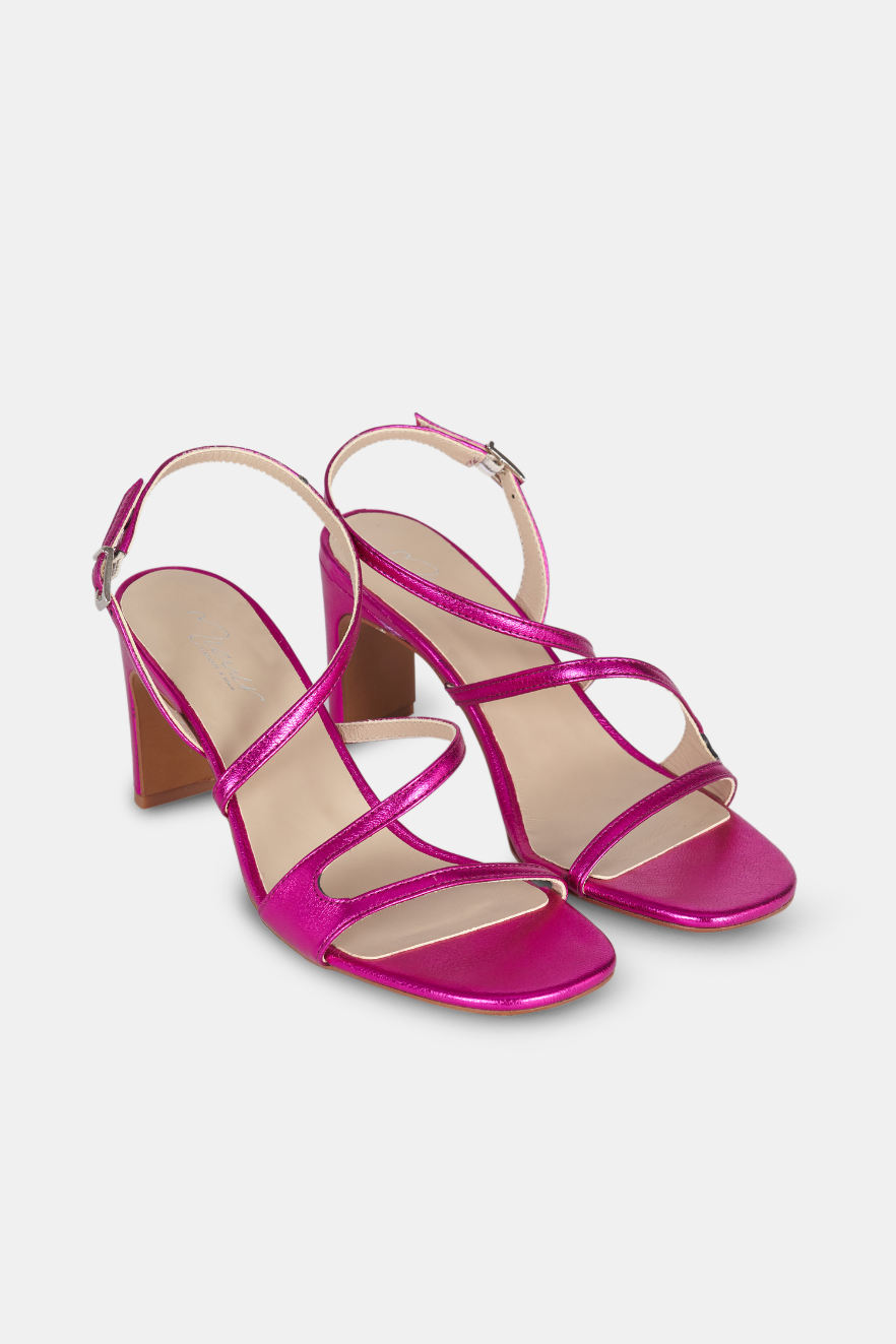 GENARA FUCSIA METALIZADO 7CM