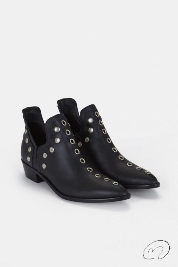 PUNKY BOOTS NEGRAS  4CM