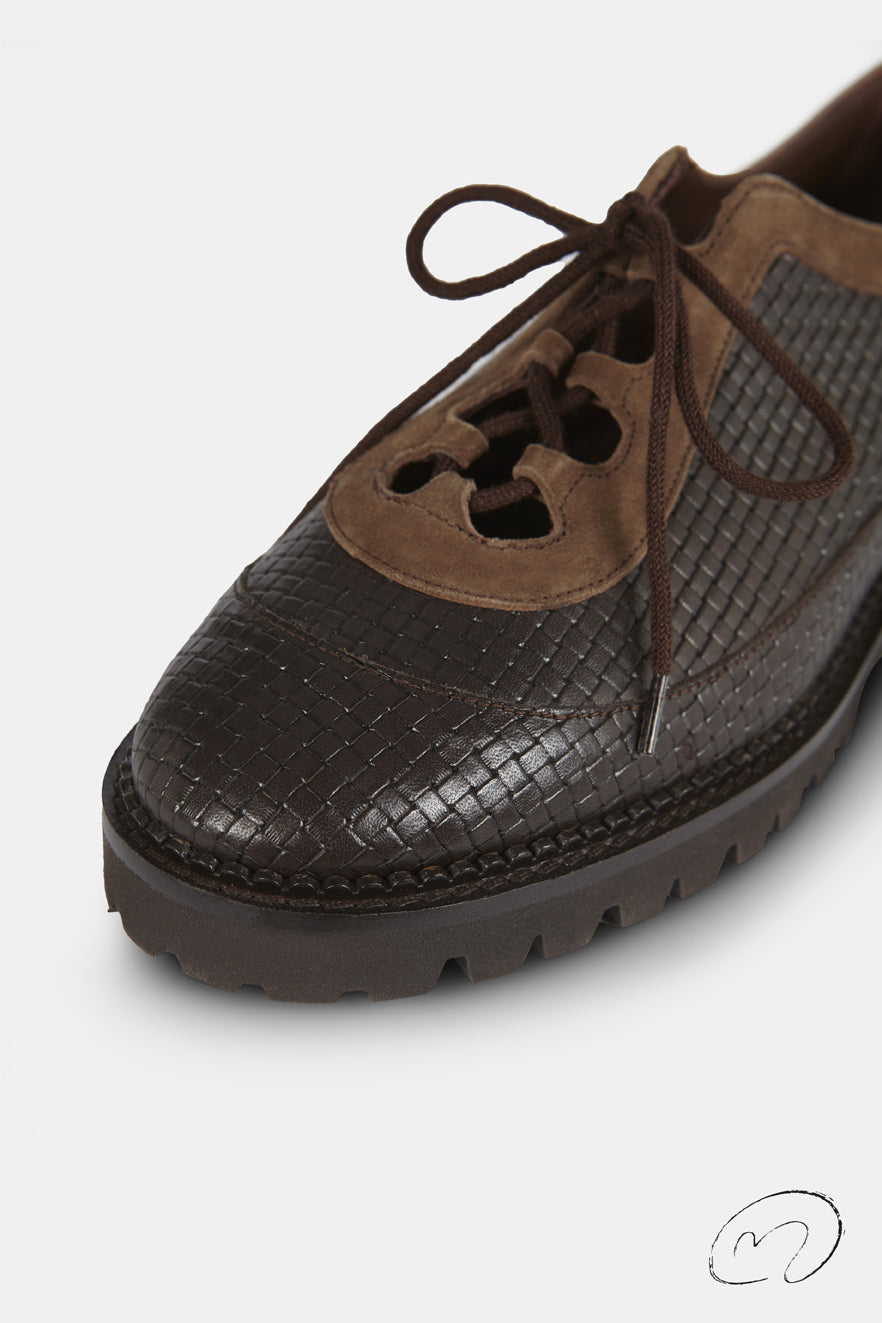 ALVARO SHOES CHOCOLATE