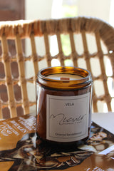 VELA AROMÁTICA  ORIENTAL SANDALWOOD 215 grs