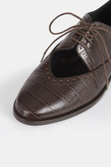 JULIETA SHOES COCO MARRÓN  2,5CM