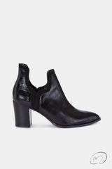 FRIDA BOOTS COCO NEGRO TACÓN  7CM