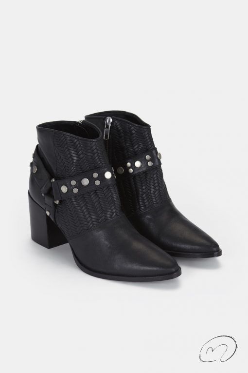 PETRA BOOTS NEGRAS  7CM OUTLET OI