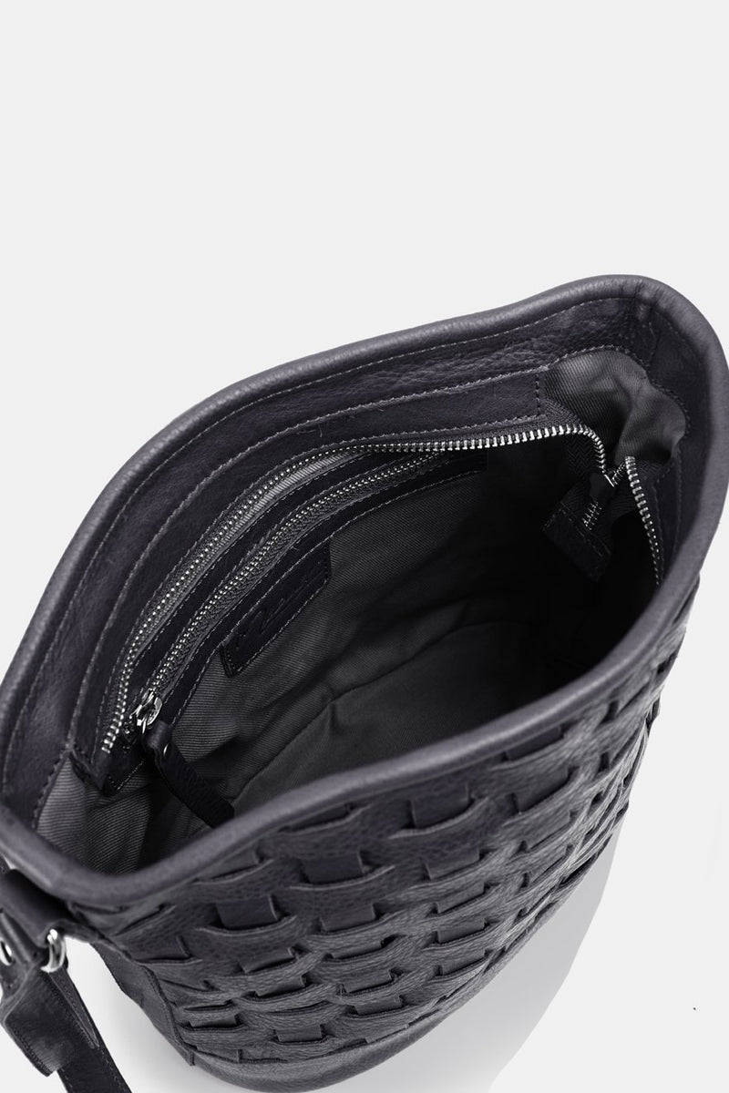 BOLSO TRENZADO FREDA NEGRO