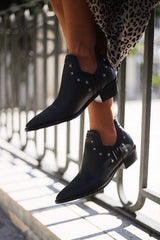 NAY BOOTS NEGRAS  4CM