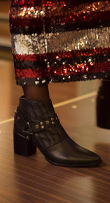 PETRA BOOTS NEGRAS  7CM